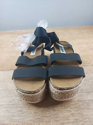 Steve Madden Wedges Women Size 6 Black And Brown • $12.99