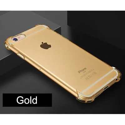 Shockproof Tough Gel Clear Case Cover For Apple IPhone 5 5s SE 6 6s 7 8 Plus 11 • $5.99