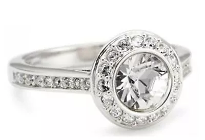 $124.99 • Buy Swarovski Crystal | Angelic Ring ✪new✪ 1094776 Retired 50 Cry Rhs Rare 5 Rhodium