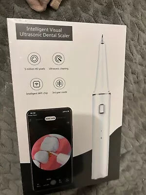 Intelligent Visual Ultrasonic Dental Scaler - White/Silver • $27.99