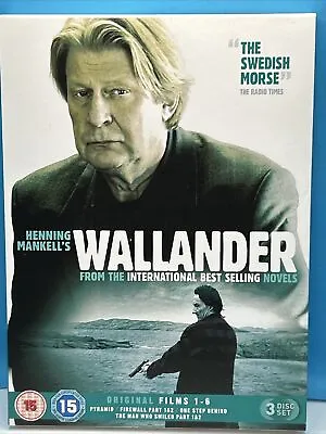 Wallander - Original Films 1-6 DVD Drama (2012) Rolf Lassgård • £19.99
