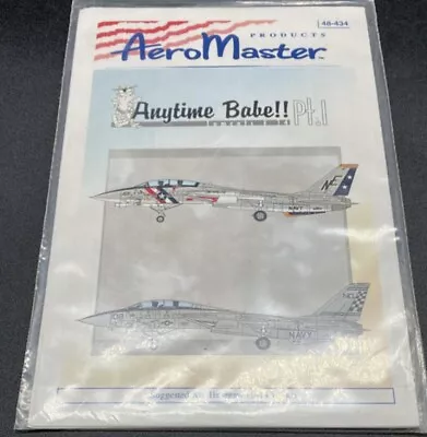 Aero Master Any Time Baby! 1/48 F-14 Tomcat Part.I  #48-434 • $19.99