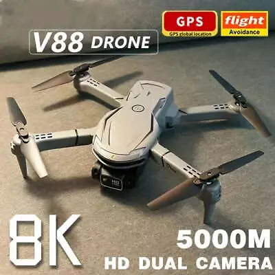 Xiaomi Mini V88 RC Drone 8K 5G GPS Professional HD Aerial Photography • $23.99