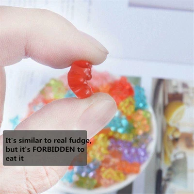 $5.39 • Buy Decorative Soft Bear Stuffer For Silly Putty Slime Soft Plasticine DIY Kits