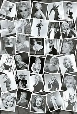 Marilyn Monroe Montage Collage - Poster - 24  X 36  Inches • $12.95