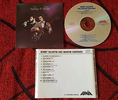 BOBBY VALENTIN & MARVIN SANTIAGO **Same** VERY SCARCE 1st Press USA CD • $99.99