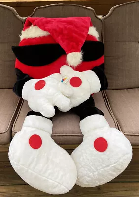 1987 Vintage Giant 7UP Cool Spot Plush 45  Christmas Santa Hat Stuffed Toy W/tag • $220