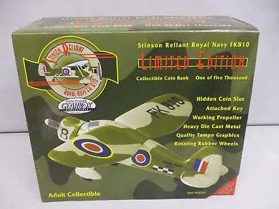 $19.99 • Buy Gearbox Stinson Reliant Royal Navy FK810 1/32
