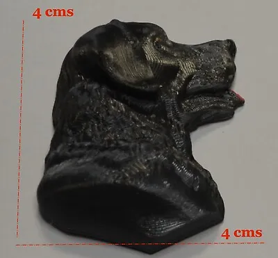 Black Labrador Brooch Or Fridge Magnet. 3D PLA Resin. New. • £0.99