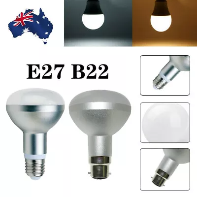 10 X E27 / B22 LED R80 Globe Light Bulb Lamp Bathroom Toliet Light 8W Daylight • $78.65
