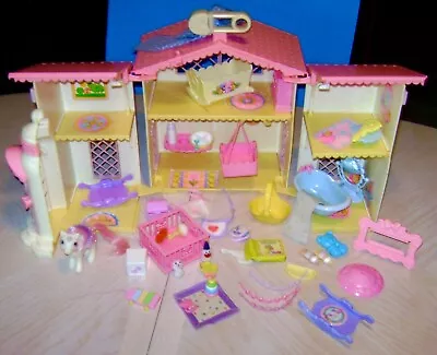 Vintage MLP My Little Pony Lullabye Nursery Tiddlywinks Toys Crib Playpen More • $99.99