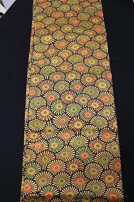 F-465 Vintage Silk Rinzu Kimono Fabric - Mum  - 14  X 62  • $15.99