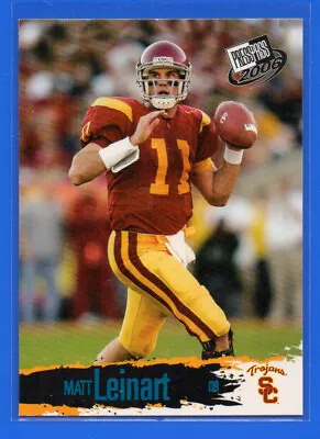 2006 Press Pass Blue Matt Leinart USC Trojans #B4 • $1.99