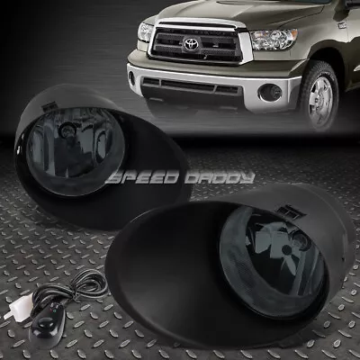 For 07-11 Toyota Sequoia/-13 Tundra Smoked Lens Bumper Fog Light Lamps W/switch • $42.88