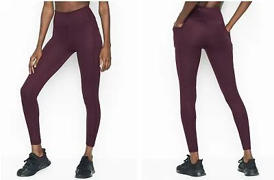 VICTORIA'S SECRET Leggings Incredible Essential Pockets Yoga Pants Solid Colors • $28.85