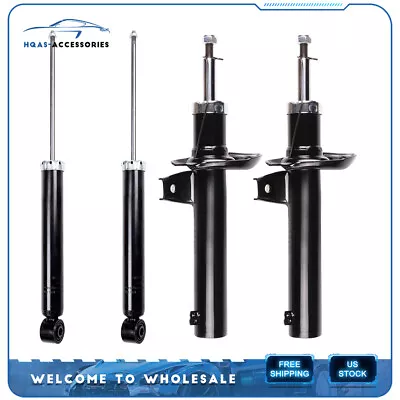 For Vw CC Golf GTI Jetta Passat Rabbit Front Rear Full Set Of 4 Shocks Struts • $89.09