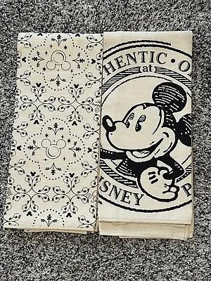 Authentic Mickey Mouse Disney Parks Dish Kitchen Tea Towel Set  • $35