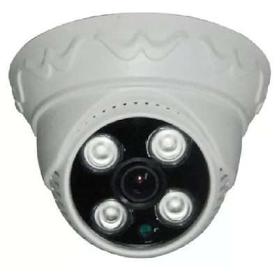 FW-4H118 1/4 CMOS 4 Array LED IRx1.3F Up To 100FT 3.6mm 800TVL CCTV Dome Camera • $11.86
