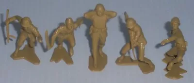 Lot Of 5 Marx World War 2 Iwo Jima Japan Japanese Army Men Military Soldiers • $15