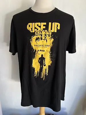 PACIFIC RIM: UPRISING (2018) Official Men's Movie Studio Promo T-Shirt Size XL • $18.99