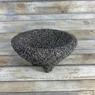 New Mexican Molcajete Mortar 8” Hand Made Volcanic Lava Stone • $35