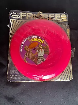 Vintage 1970  Frisbee Wham-o Stock # 132 NOS PINK • $9.95