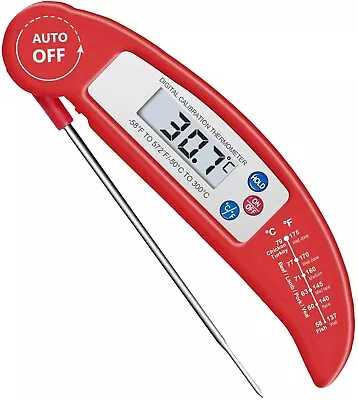 £4.95 • Buy Digital Food Thermometer Meat Probe Professional Kitchen BBQ Household Tools Hot