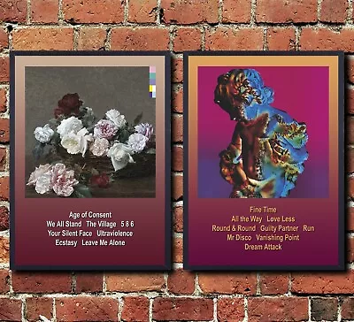 £2.99 • Buy New Order  Power Corruption & Lies,  Technique  A5 A4 A3 Album Song Posters