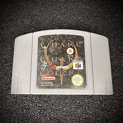 Quake For Nintendo 64 PAL Tested & Working • $29.99