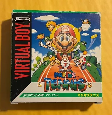 Mario's Tennis [JAPAN IMPORT] Nintendo Virtual Boy - COMPLETE • $33.95