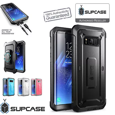 Samsung Galaxy S8 Case Full-Body SUPCASE Rugged Holster NO Screen Protector • $41.99