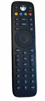 Microsoft Xbox 360 - Remote Control TV DVD Genuine Official Black • £5