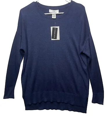 Magaschoni Cashmere Blend Oversized Pullover Tunic Sweater Womens Small NWT • $24.95