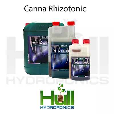 CANNA RHIZOTONIC Root Stimulator Plant Seedlings Hydroponics 250ml 1L 5L • £12.95