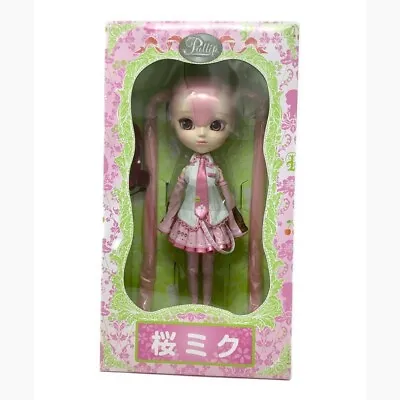 Pullip P-122 Miku Sakura Miku Hatsune Doll Vocaloid From JAPAN 2014 HTF Unopened • $156.53