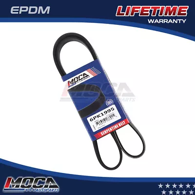 EPDM Serpentine Belt Fits BMW 128i 328i Cadillac ATS CTS Chevrolet Ford Mustang • $12.50