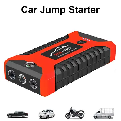 99800mAh Portable Car Jump Starter Power Bank Pack Battery Charger Booster 12V • $44.35