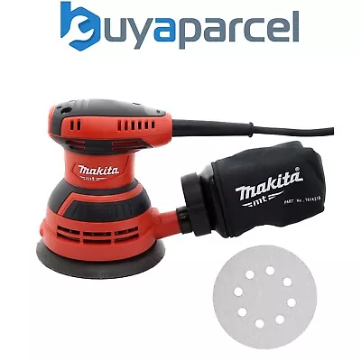 Makita M9204 125mm 5  240v Electric Random Orbital Sander With Dust Bag • £59.52