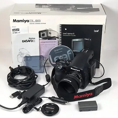 Mamiya 645AFD III Camera 80mm F2.8 W/ Leaf Aptus II  (Only 155 Frames) • $5999.99