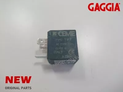 Gaggia Parts – OEM (CEME) Solenoid Valve Coil 230V For Classic Baby • £18.89