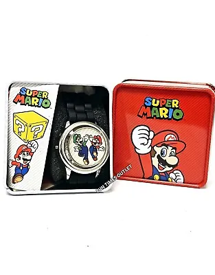 Super Mario Bros Boys Digital Wristwatch Kids Spinner Watch Reloj Nintendo Gift • $18.95