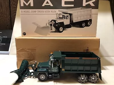 Locust Ridge Haines Kibblehouse Mack R Dump Truck + Snow Plow First Gear 19-2807 • $199.99