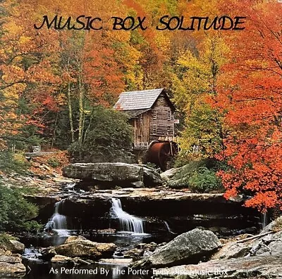 Music Box Solitude - The Porter Twin Disc Music Box - Music CD 2000 • $16.99