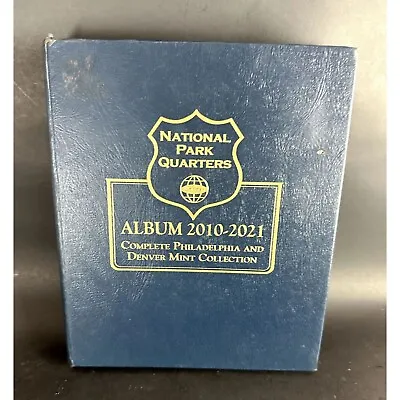 National Park Quarters Album 2010-2021 Complete Philadelphia And Denver Mint Col • $28