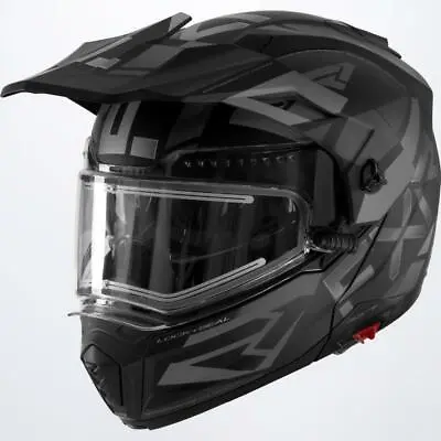 FXR Maverick X Heated Modular Snowmobile Helmet Black M L XL 2XL 3XL 220623-1010 • $343.99