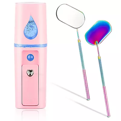 Nano Mist Sprayer Eyelash Extensions Mini Facial Steamer 20Ml Portable Face Mist • $14.37