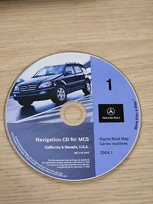 Mercedes Benz Gps Map Navigation Dvd Disc Cd 2004.1 Oem Bq 6 46 0192 • $55.99