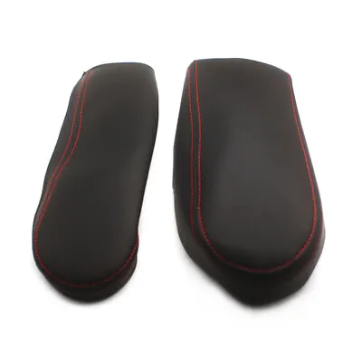 1*For VW Golf MK4 Bora Jetta 99-05 Center Armrest Console Cover Black Leather • $7.99