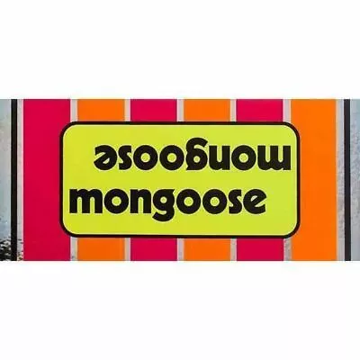 1975-76 Mongoose Top Tube Decal • $15.99