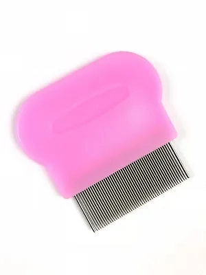Professional Stainless Steel Nit Free Louse Nit Comb Terminator Lice Brush Remov • $6.45